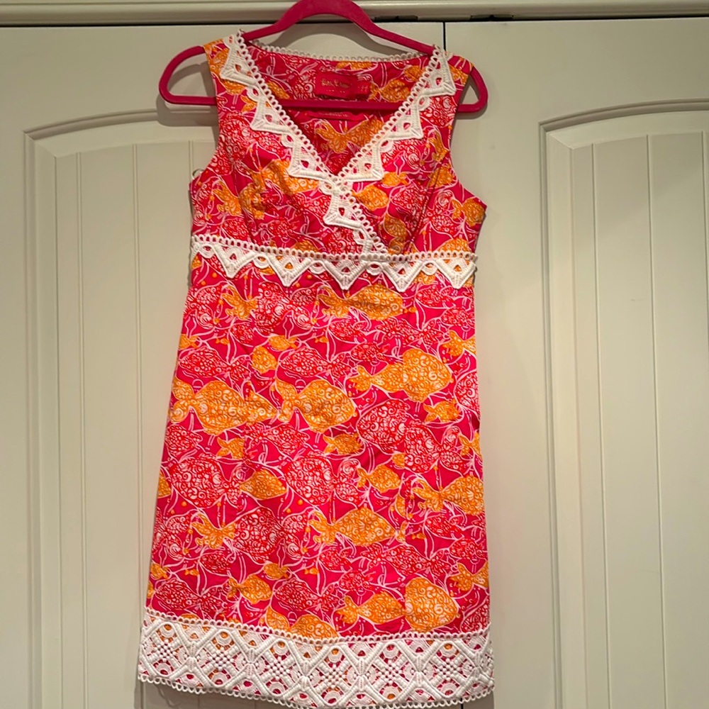 Lilly Pulitzer Dress Designed by Catherine Bell Size  2